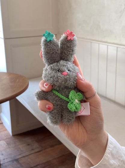 Olivet Mini Fluffy Rabbit Keyring (올톡이) (2色)