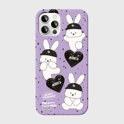 594 Love Bunny.W Phone Case (Hard 普通硬殼)