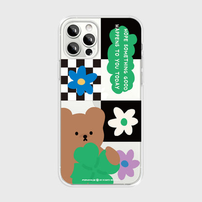 537 Clover Bear Phone Case (Clear 透明殼)