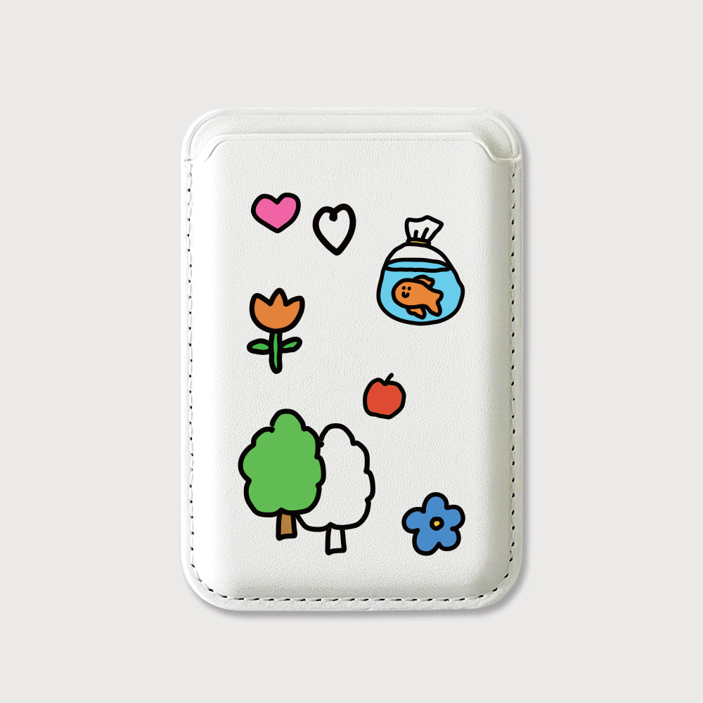 【85折加購✨】Cuter Healing Magsafe Card Wallet