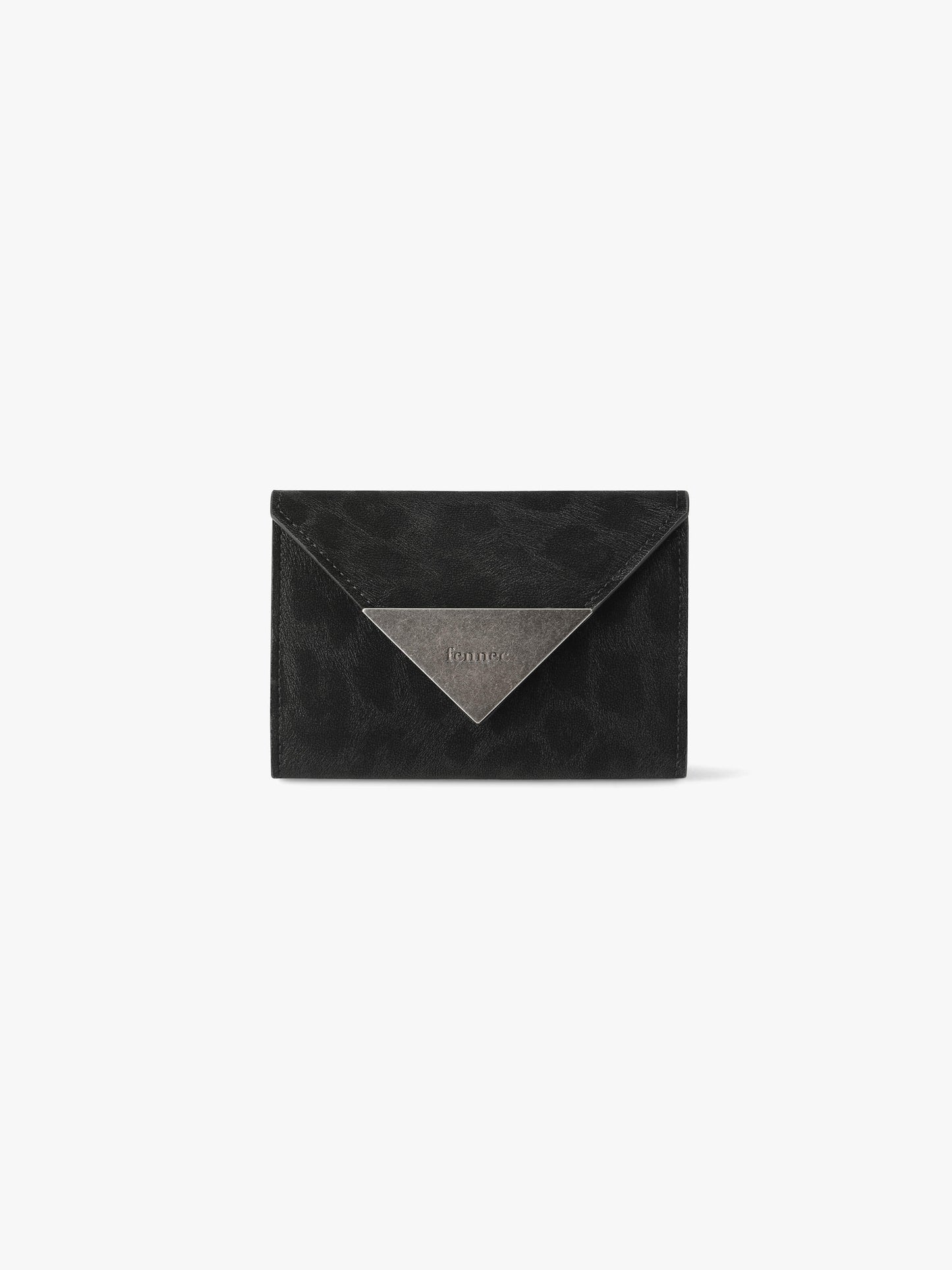 Fennec Triangle Name Pocket - Leopard Black