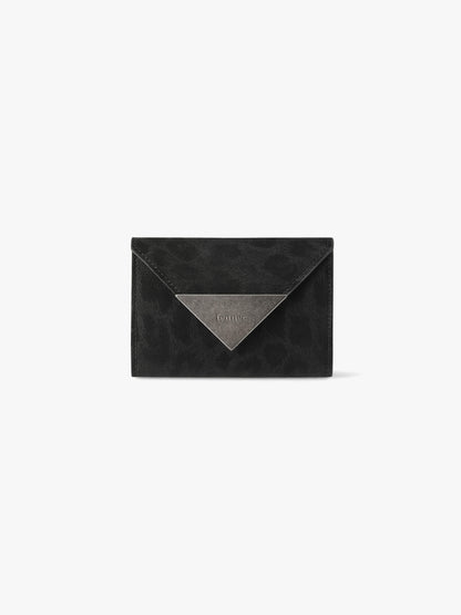 Fennec Triangle Name Pocket - Leopard Black