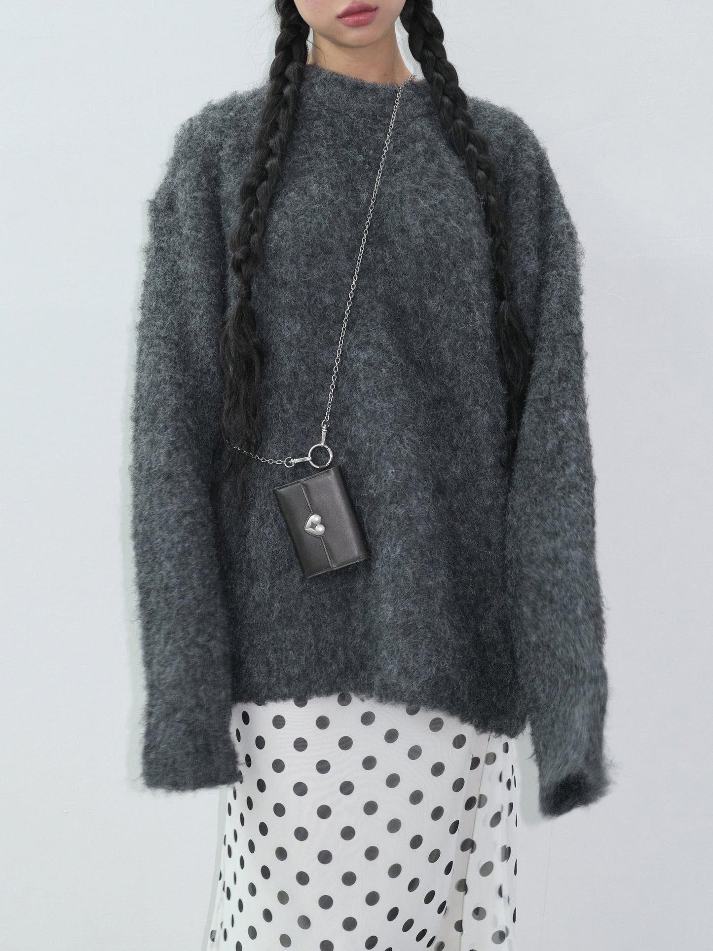 [Exclusive] Fennec Hearty Flap Wallet with O ring - Brown