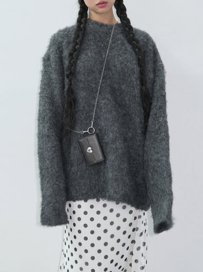 [Exclusive] Fennec Hearty Flap Wallet with O ring - Brown