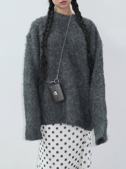 [Exclusive] Fennec Hearty Flap Wallet with O ring - Brown