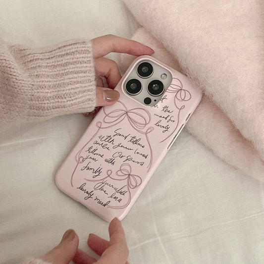 Spend Lovely Time Phone Case (Hard/Card Storage)