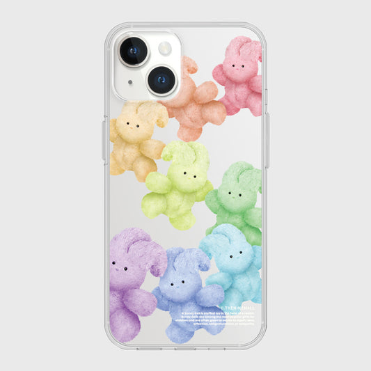 Rainbow Windy Pattern Phone Case (Clear/Tank Clear 透明/透明Tank款)