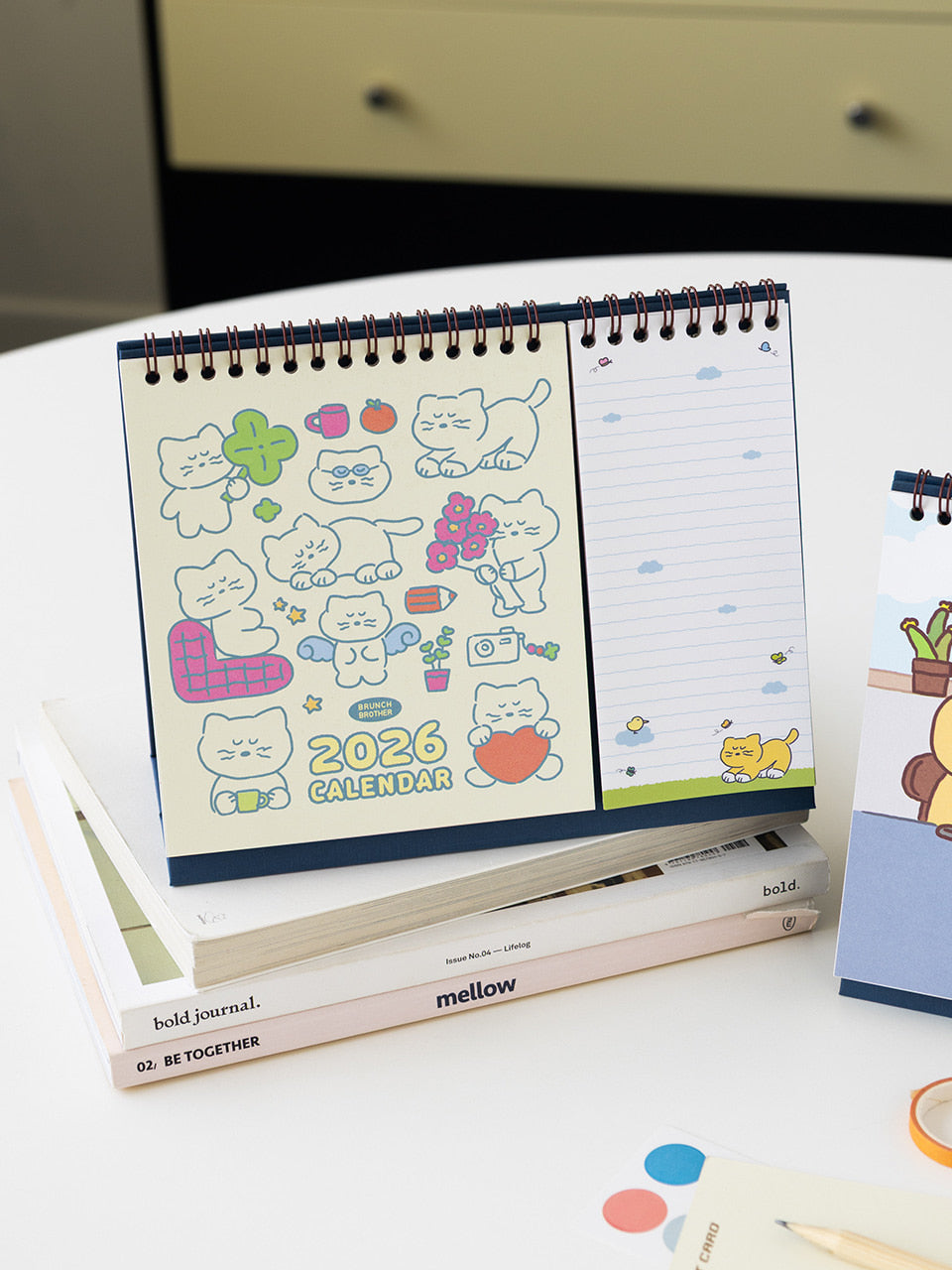 【新上架優惠🐱】Romane 2026 Brunch Brother Desk Calendar