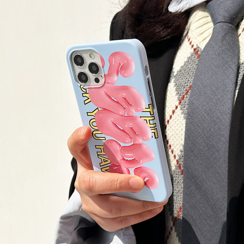 543 Seeds Pink Phone Case (Hard 普通硬殼)