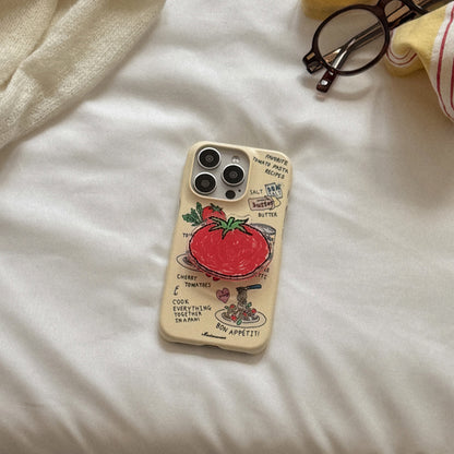 Favorite Tomato Pasta Phone Case (Hard/Card Storage/Magsafe)
