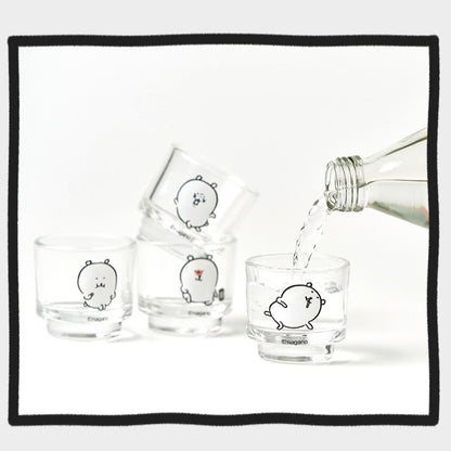 Joke Bear Mini Glass Cup Set 燒酒杯
