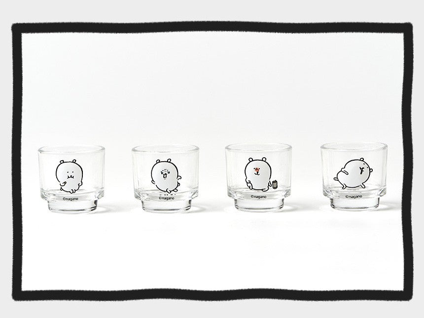 Joke Bear Mini Glass Cup Set 燒酒杯