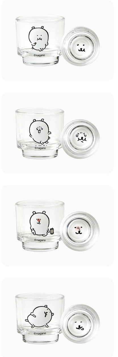 Joke Bear Mini Glass Cup Set 燒酒杯