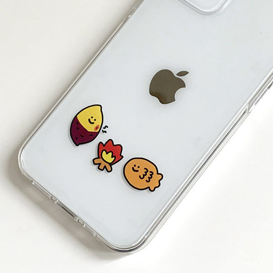 Cuter Sweet Potatoes and Bungeo-ppang Phone Case (Jelly/Jelly Hard/Jelly Tank)