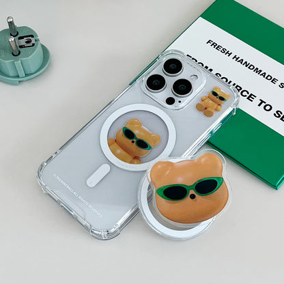 Green Sunglasses Gummy (Magsafe Tank Case)