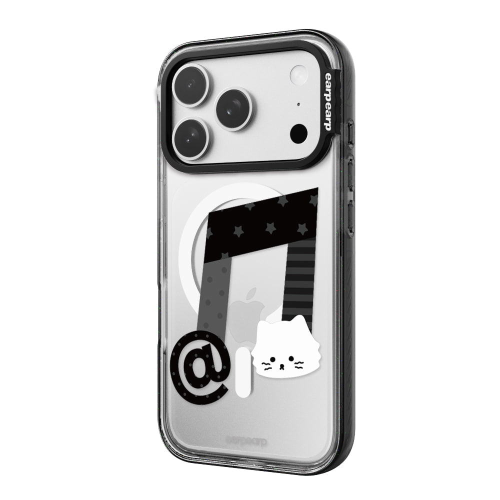[MAGSAFE] MELODY CHICHI-BLACK (Wave Label+ Case)