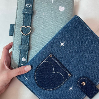 Sooang Studio A6 Denim Diary Cover (6孔)