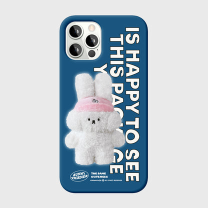 595 Standing Bunny.W Phone Case (Hard 普通硬殼)