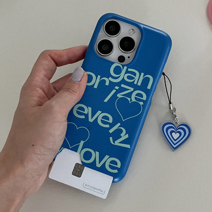 Organize Love Phone Case (Hard/Card Storage) (3色)