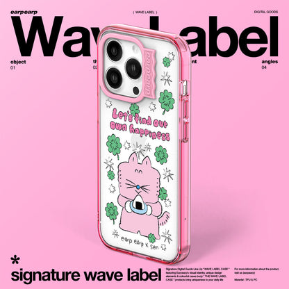 [EARP EARP X SEN] (Wave Label Clear Case) (13款)