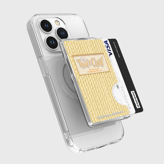 EARP EARP COOL KNIT-YELLOW (Magsafe Card Zip)