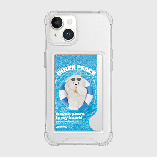 Swim Ppokku Innerpeace Phone Case (Card Pocket)