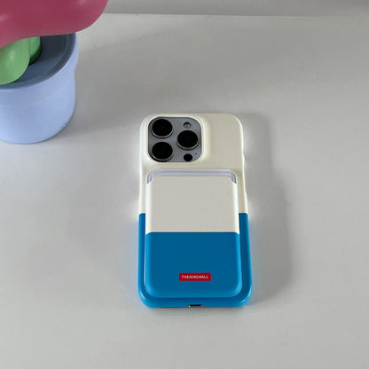 【Set】Half Coloring (Magsafe Hard) + Card Slot