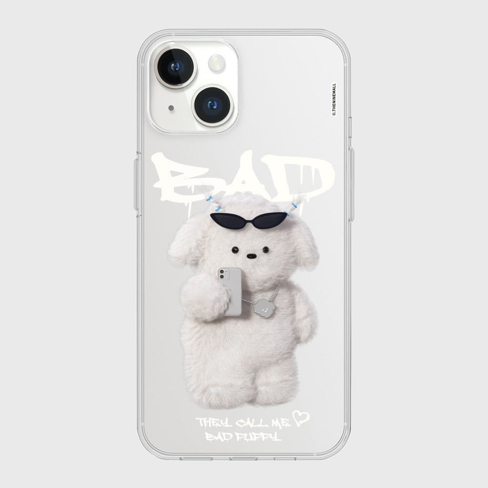 Bad Puppy Outfits Phone Case (Clear/Tank Clear/Clear Card Storage)