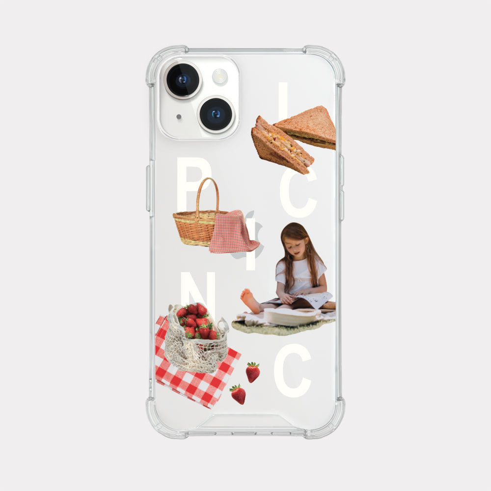 Picnic Play Phone Case (Clear/Tank Clear/Clear card storage)