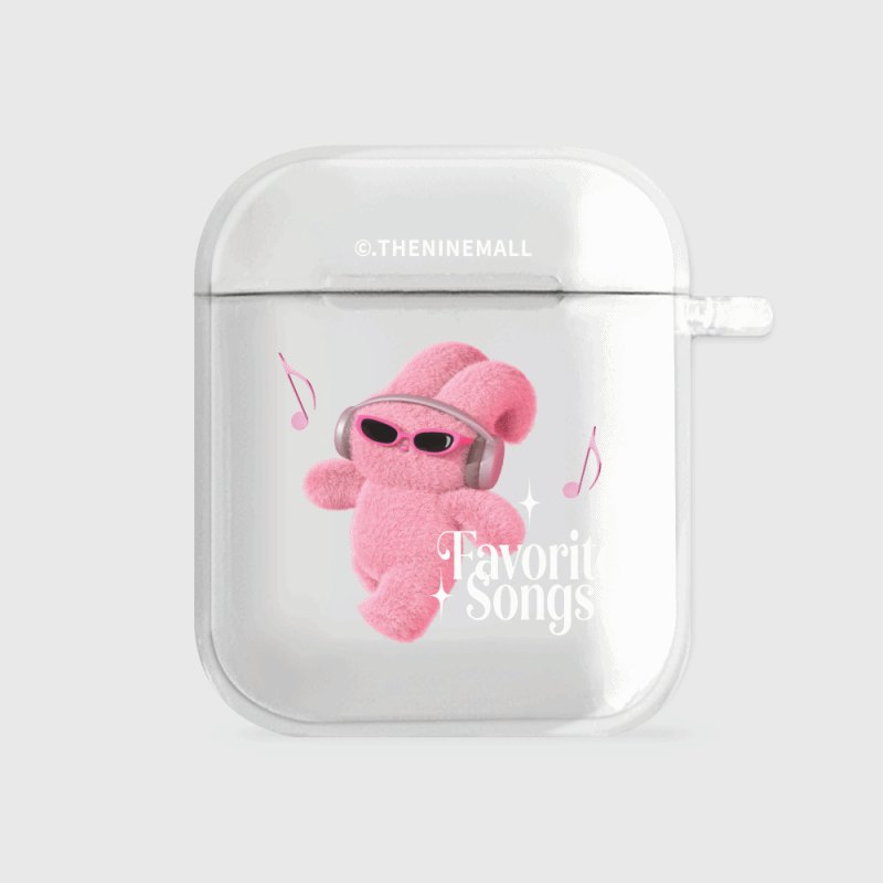 Windy Favorite Songs Airpods Case (Clear 透明殼)