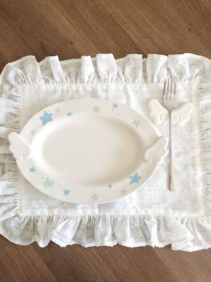 Muimi Pure Wing Ceramic Plate