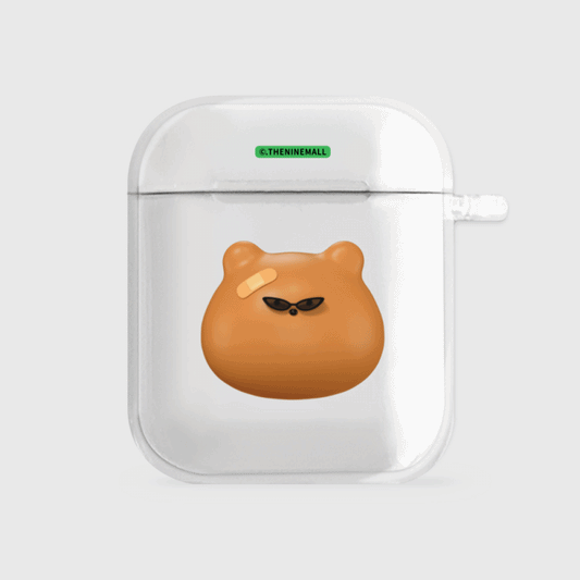 Gummy Big Face Airpods Case (Clear 透明殼)