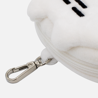 -__-SOSO Face Pouch (Black/White)