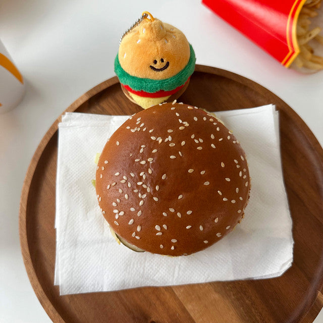 Second Morning Burger Lemony Keyring