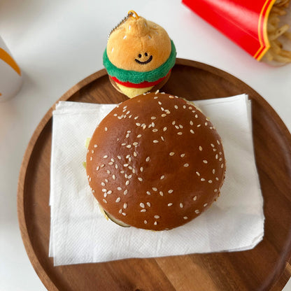 Second Morning Burger Lemony Keyring