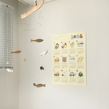 【新上架優惠🍋】Second Morning 2026 Calendar Poster