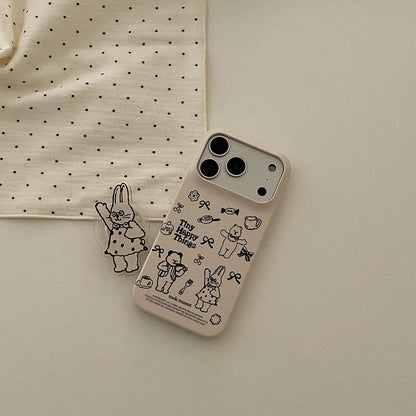 Tiny Happy Things Phone Case (Hard/Card Storage/Magsafe)