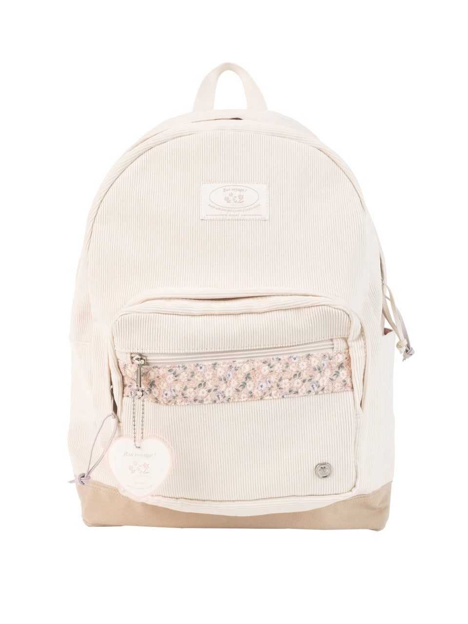 Ovuni Bon Voyage Backpack - Corduroy ivory