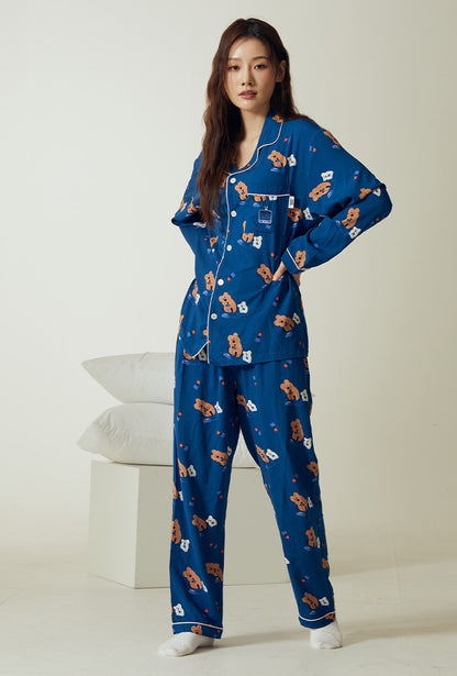 Dinotaeng Pajamas Set 長袖 冬季睡衣套裝