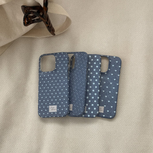 Denim Groove Phone Case (Hard/Card Storage/Magsafe) (4款)