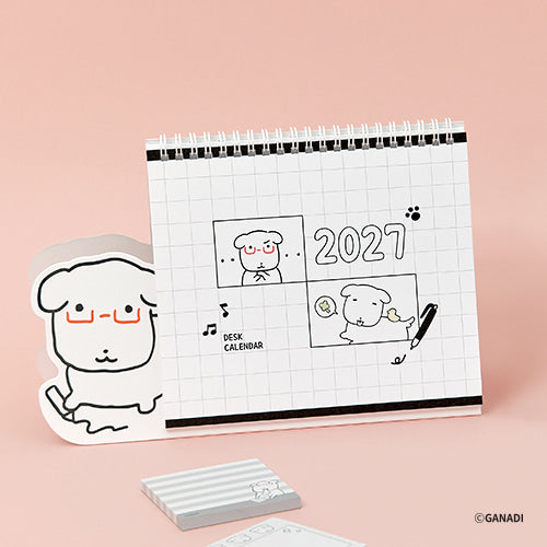 Ganadi 2027 Desk Calendar