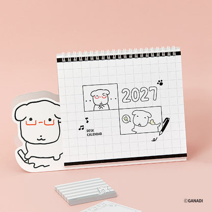 Ganadi 2027 Desk Calendar