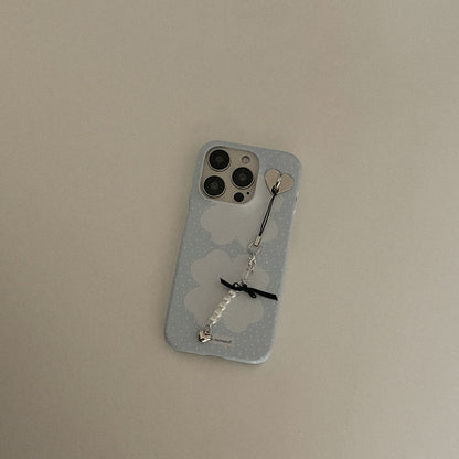 Pastel Clover Phone Case (Hard/Card Storage/Magsafe) (3色)