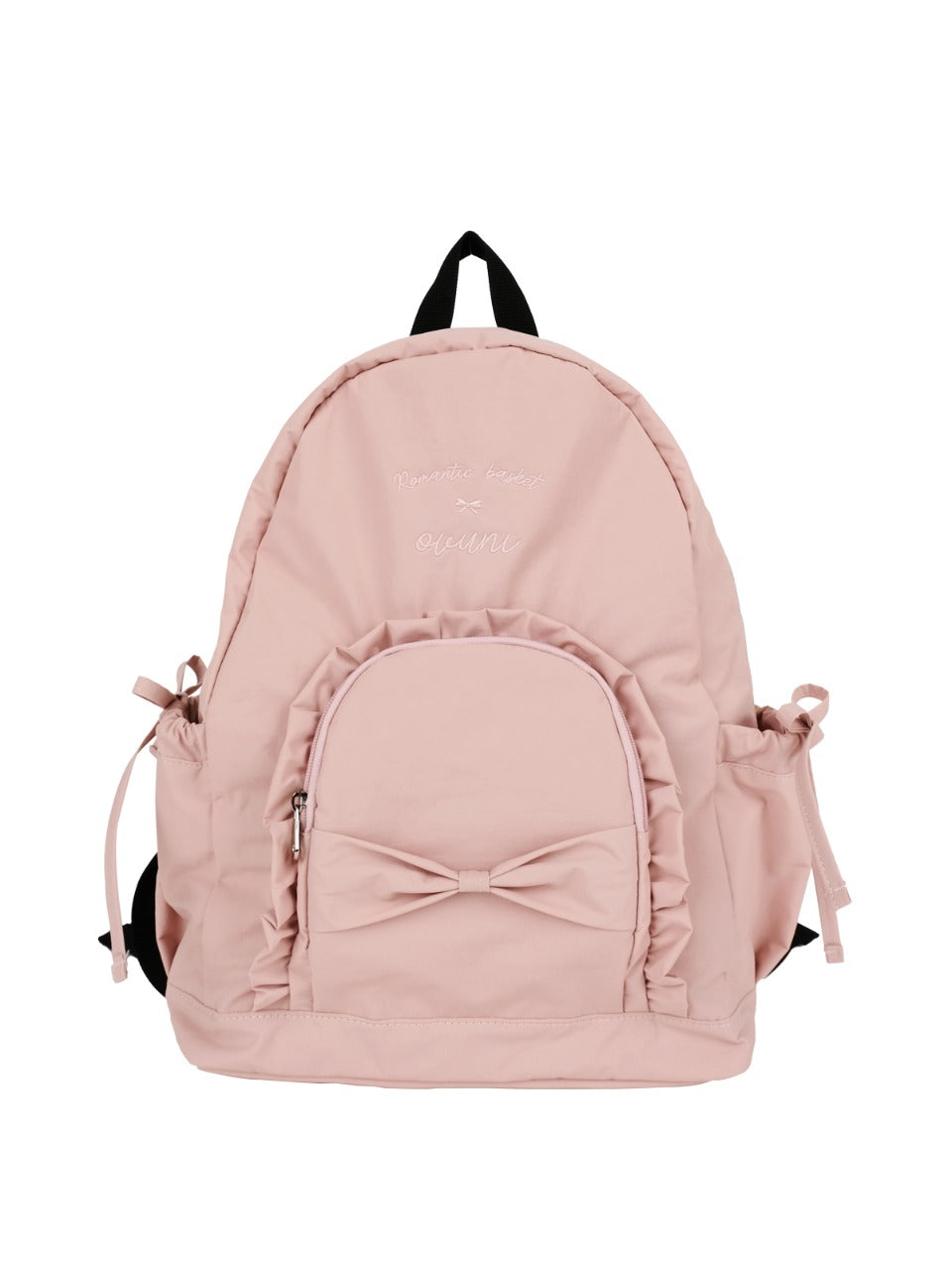 Ovuni Ruffle ribbon backpack_pink