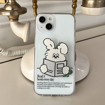 Reading Butty Phone Case (Clear/Tank 透明/透明Tank款)