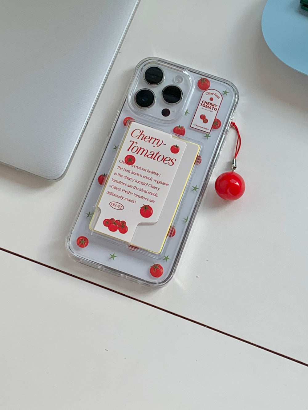 【加購價】Olivet Cherry Tomato Clear/Magsafe Case