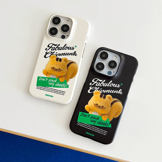 Fabulous Chipmunk Phone Case (Hard/Card Storage)