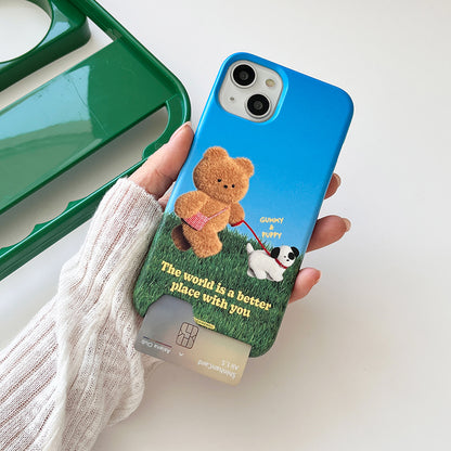 Best Friend Gummy Phone Case (Hard/Card Storage) (2款)