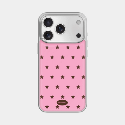 Star Sprinkle Phone Case (Silver bumper)