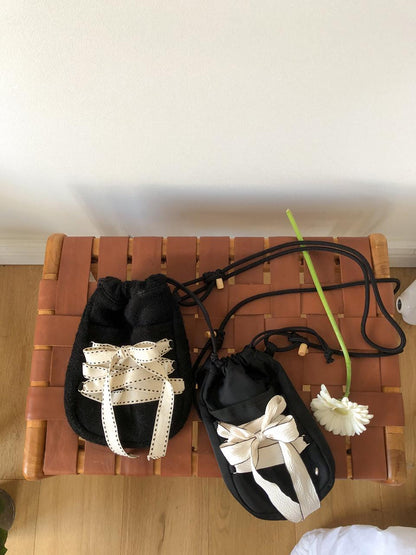 NEW! Ovuni Mini Sneaker Ribbon Bag (Dumble) - 3色